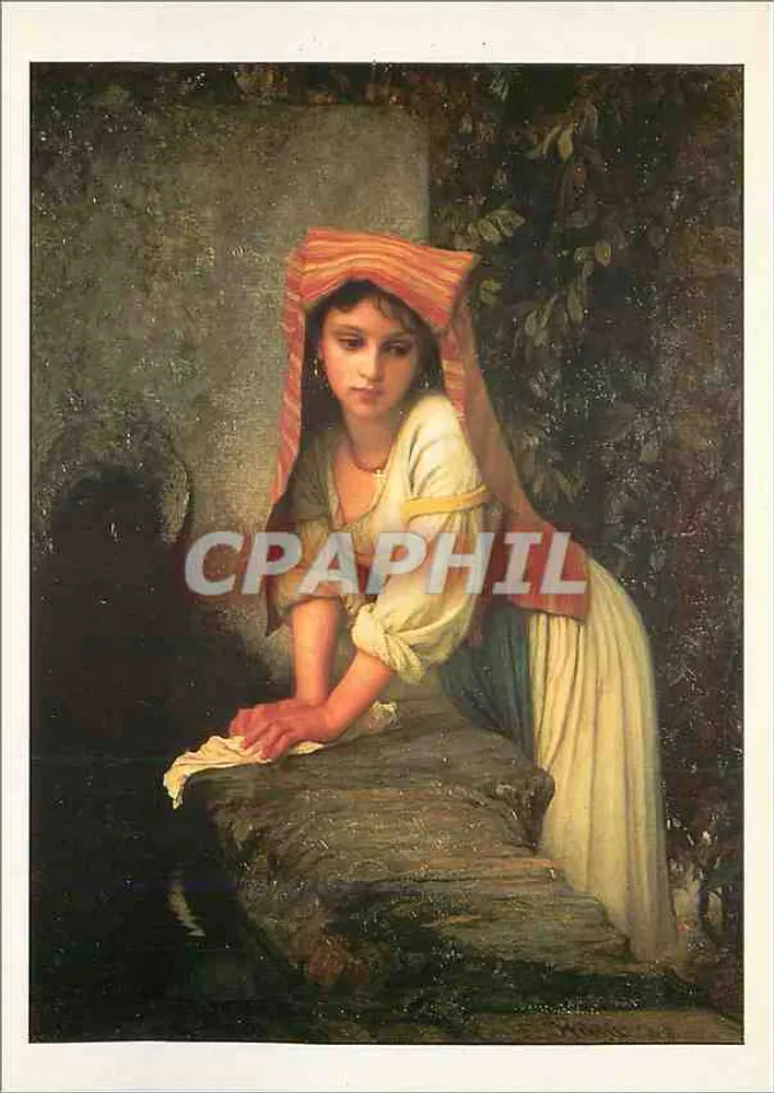 A Lavadeira — Ernest Hébert — Museu Ernest-Hébert, Paris - Frente