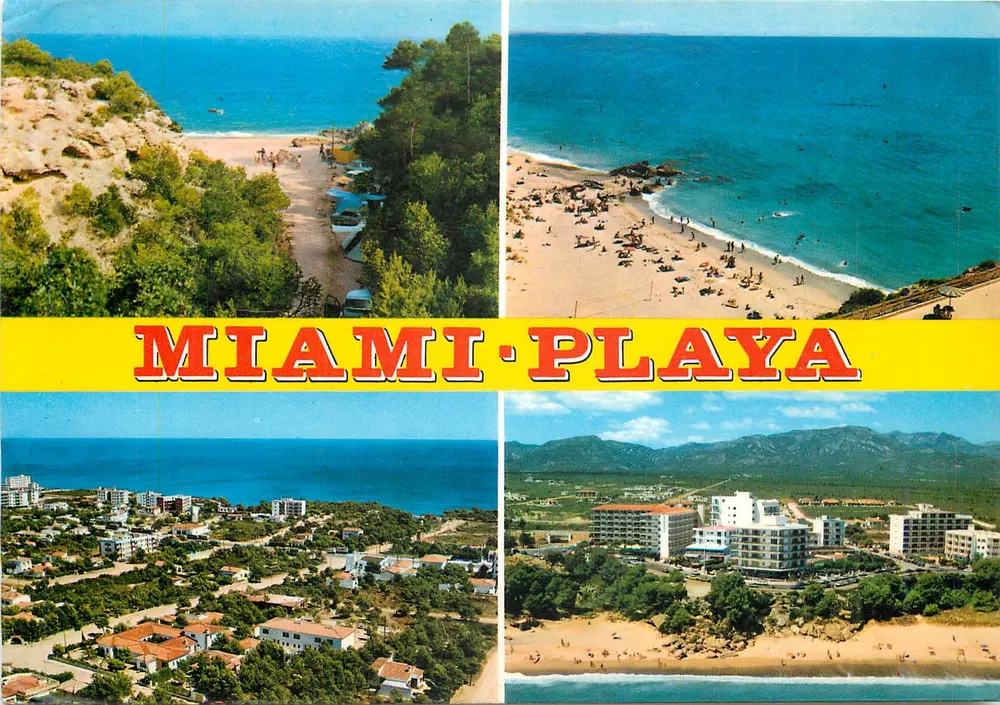 Miami-Playa — Costa Dorada, Tarragone — Editor Foto color RAYMOND - Anverso