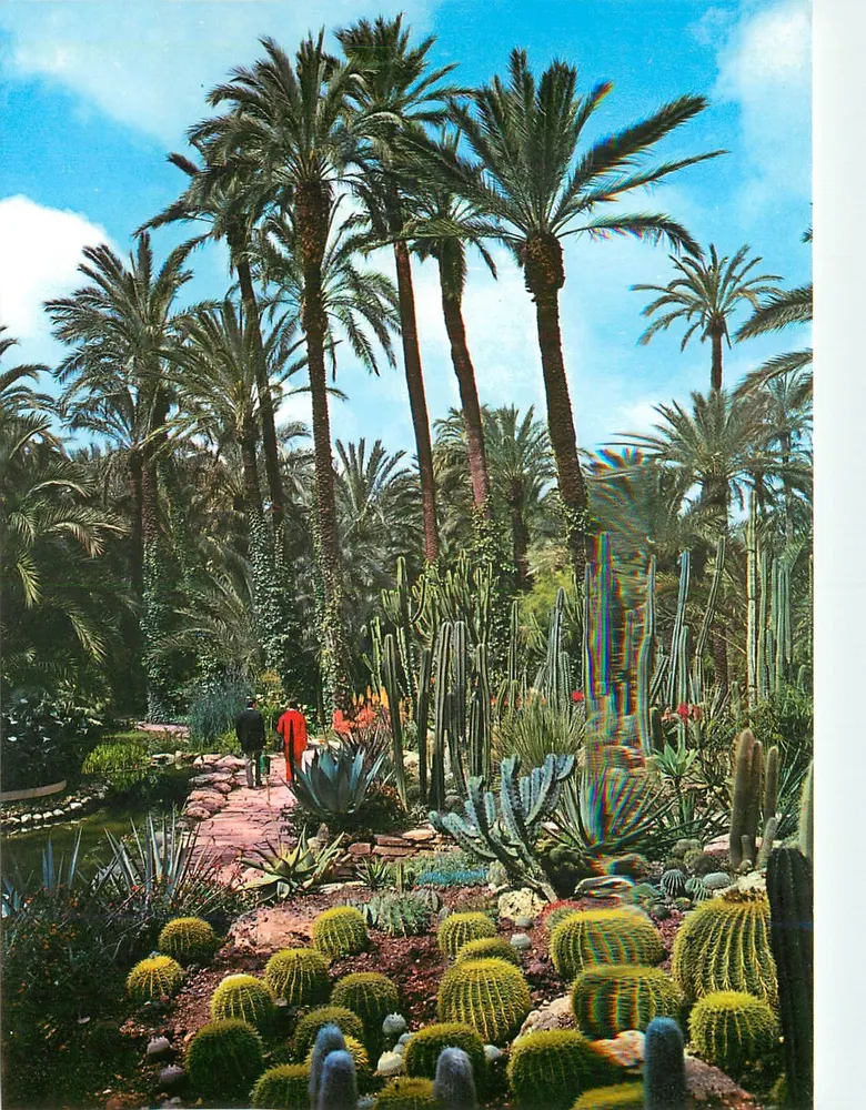 Jardim do Curaté — Elche — Edições ARRIAS - Frente