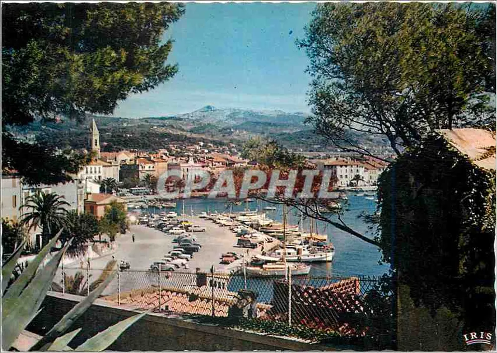 Sanary-sur-Mer — Der Hafen vom Chemin des Cratoires aus gesehen — Verlag IRIS - Vorderseite