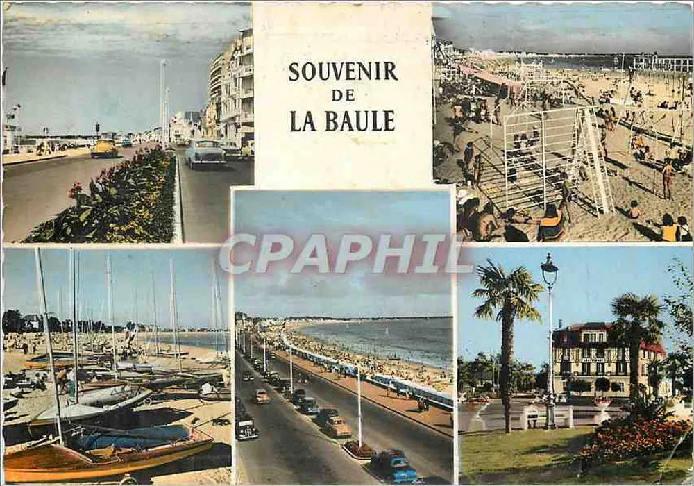 La Baule — Lembrete de La Baule — Edições Fornichet - Frente