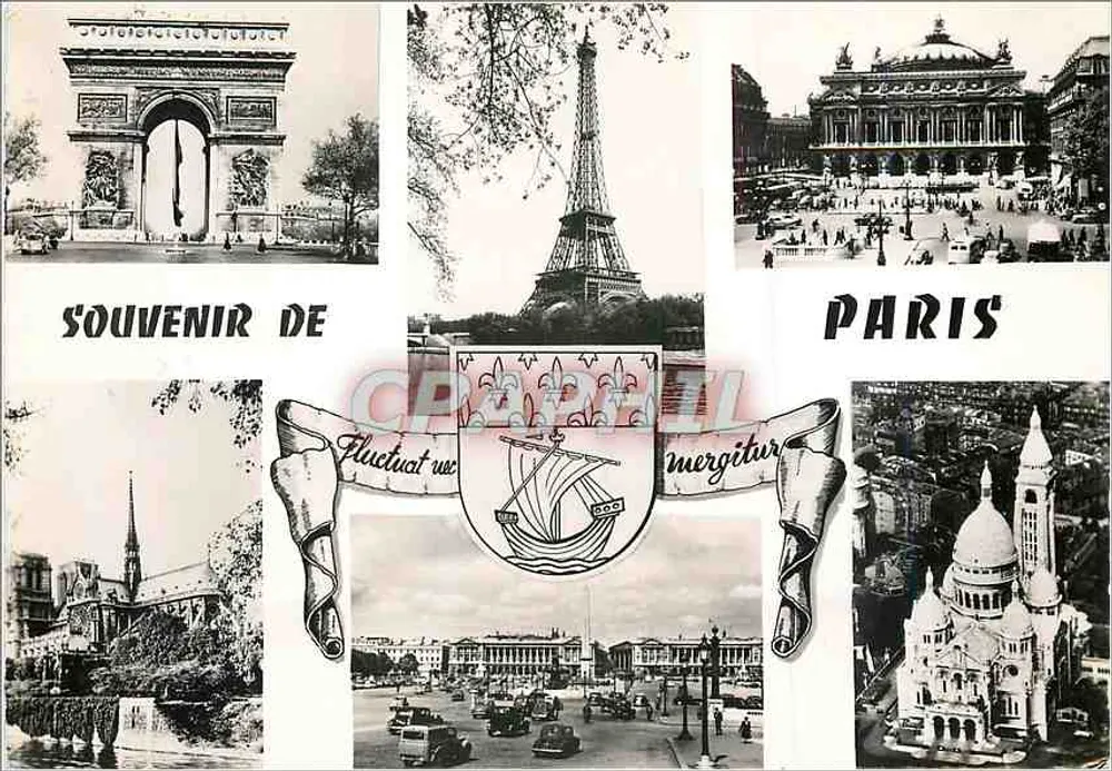 Paris — Lembrete de Paris — CPAPHIL - Frente