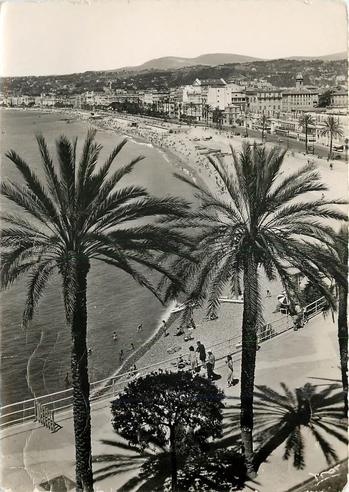 Vue de la Côte d'Azur — Nice, Quai des États-Unis — Éditions « MAR » - Recto