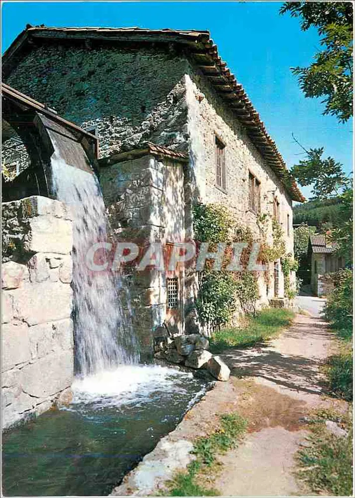 Moulin Richard de Bas — Ambert (P.-de-D.) — Musée Historique du Papier, EUROLUX - Vorderseite