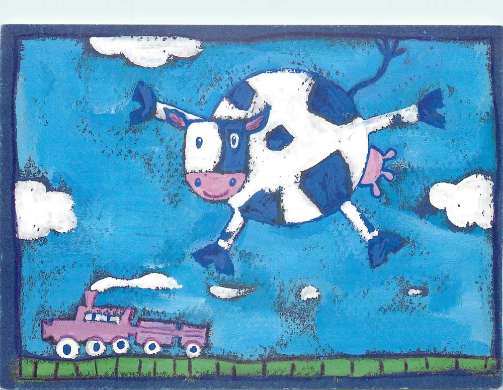 Vaca voando — Annabelle Lechat — 64697 00101 - Frente