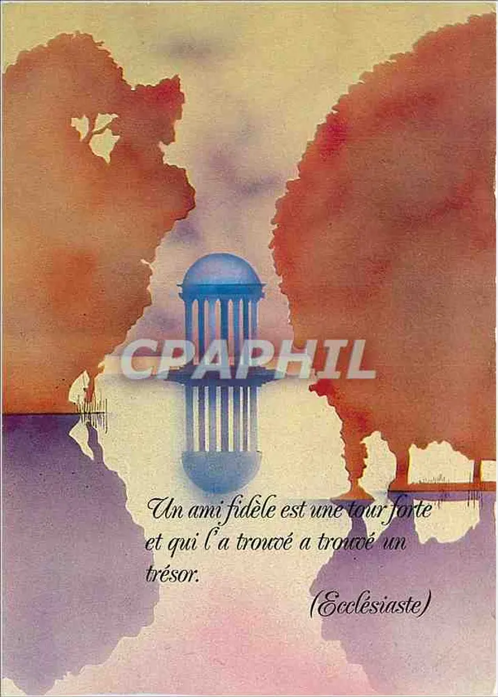 Torre forte — citação de Eclesiastes — Edições F. Nugeron - Frente