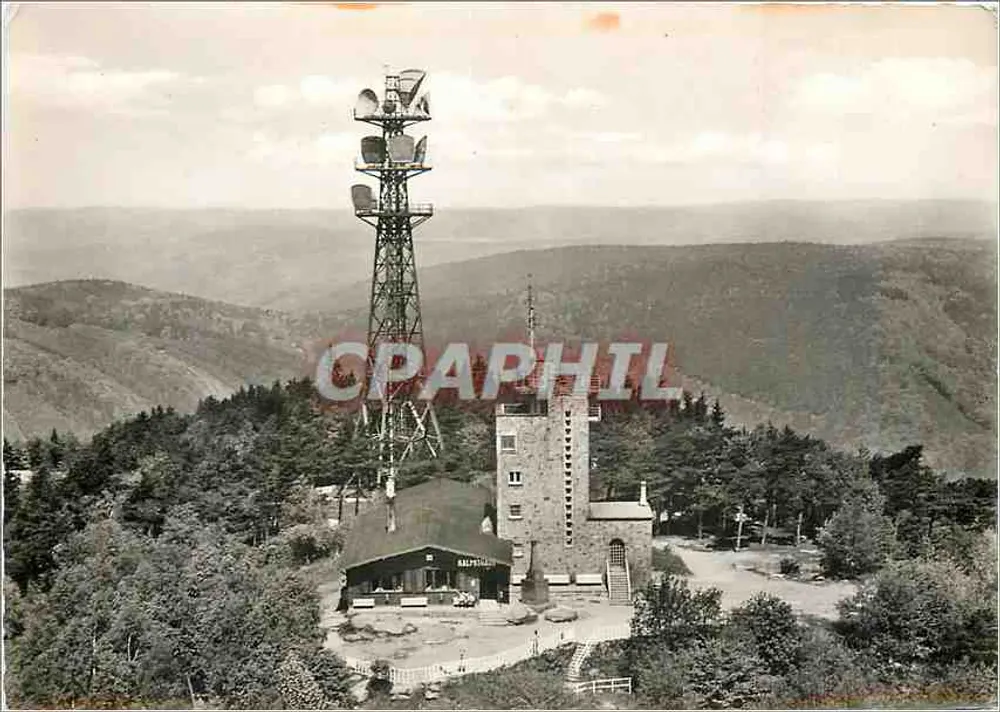 Kalmithaus 673 m (bei Maikammer) — Funkturm und Gebäude — Verlag: Verlag Wilh. Maul, Ludwigshafen/Baden-Württemberg, Nr. A 748 - Vorderseite