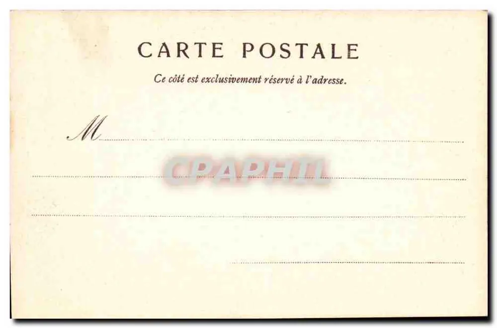 Avallon - L'Hôpital — Collection J. D., à Sens - Verso
