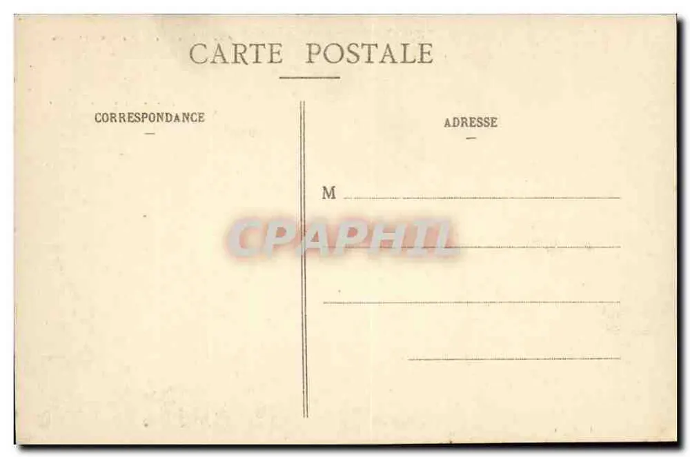 Druyes-les-Belles-Fontaines (Yonne) — L'Église - Ensemble Sud-Ouest — Collection J. D. Sans - Verso