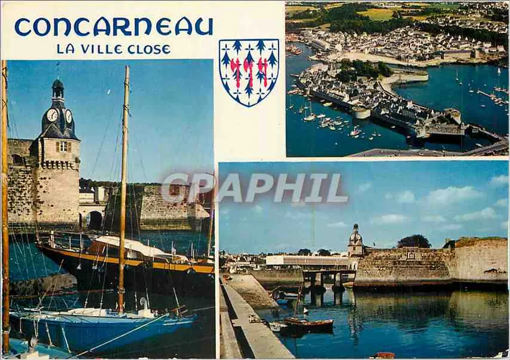 Concarneau — A cidade fechada — Éditions Iris Jos - Frente