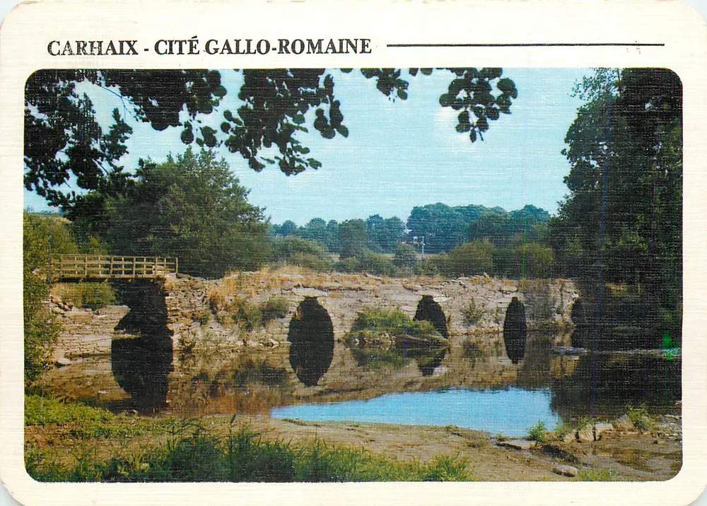 Carhaix - Cidade Galo-Romana — Éditions Jos Le Doaré, n° 29150 - Frente