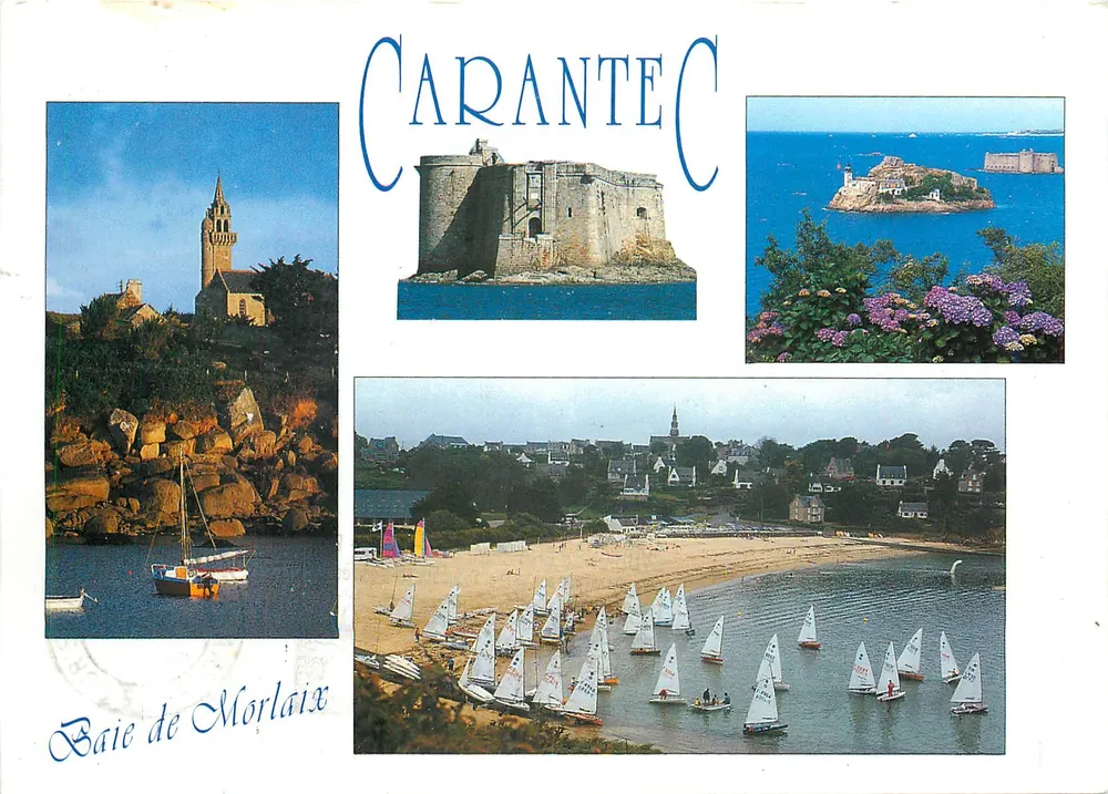 Carantec — Zatoka Morlaix — wydawca nieodczytelny - Awers
