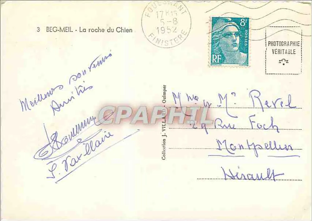 Beg-Meil - La Roche du Chien — fotografia — JOB - Verso