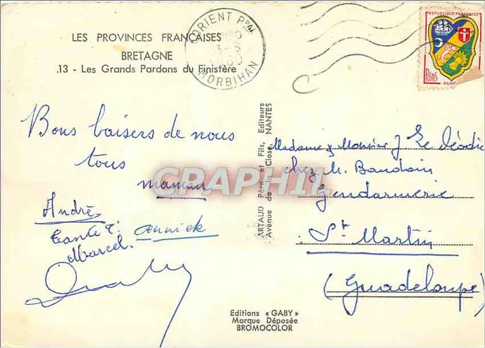 Os Grandes Pardons do Finistère na Bretanha-Armorique — Edições Gaby - Verso
