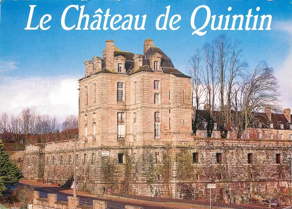O Castelo de Quintin — França-Bretanha do Norte — SH IMPRIMEURS n°22170 CHÂTELAUDREN - Frente