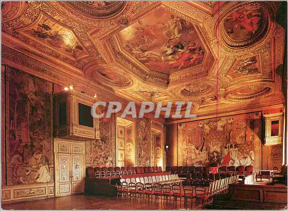 Palace of Justice in Rennes — Former Capital of the Duchy of Brittany — Éditions Y. R. Caoudal, Quimper - Front
