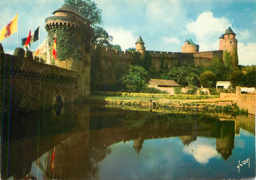 Schloss Fougères — Étang de la Couarde — Editions Jean-Jaurès-94 - Vorderseite