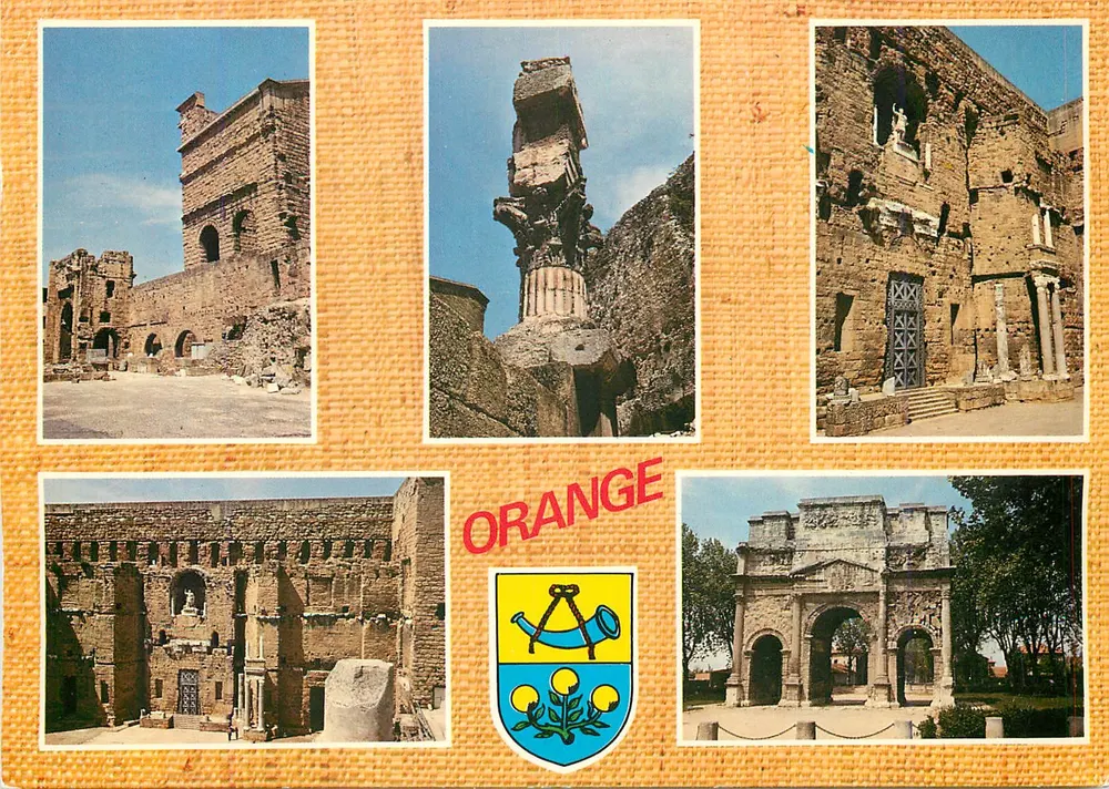 Orange — Römische Ruinen — Les Belles Images de Provence - Vorderseite