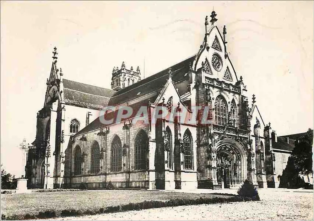 Bourg (Ain) - Igreja de Brou (século XVI) — Les Tirages Modernes, n°12 - Frente