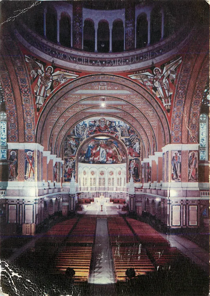Basílica de Lisieux — Vista geral — Editor Combiérier, n° CI.3 - Frente