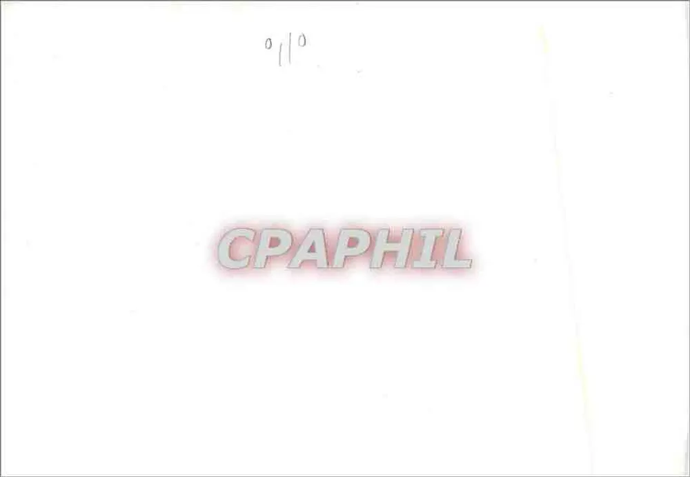 Rose rouge — fleur détaillée avec cœur jaune — éditeur CPAPHIL, n° 0/10 - Verso