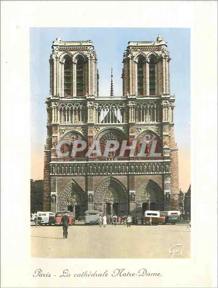 Paryż - Katedra Notre-Dame — Éditions d'Art GUY - Awers