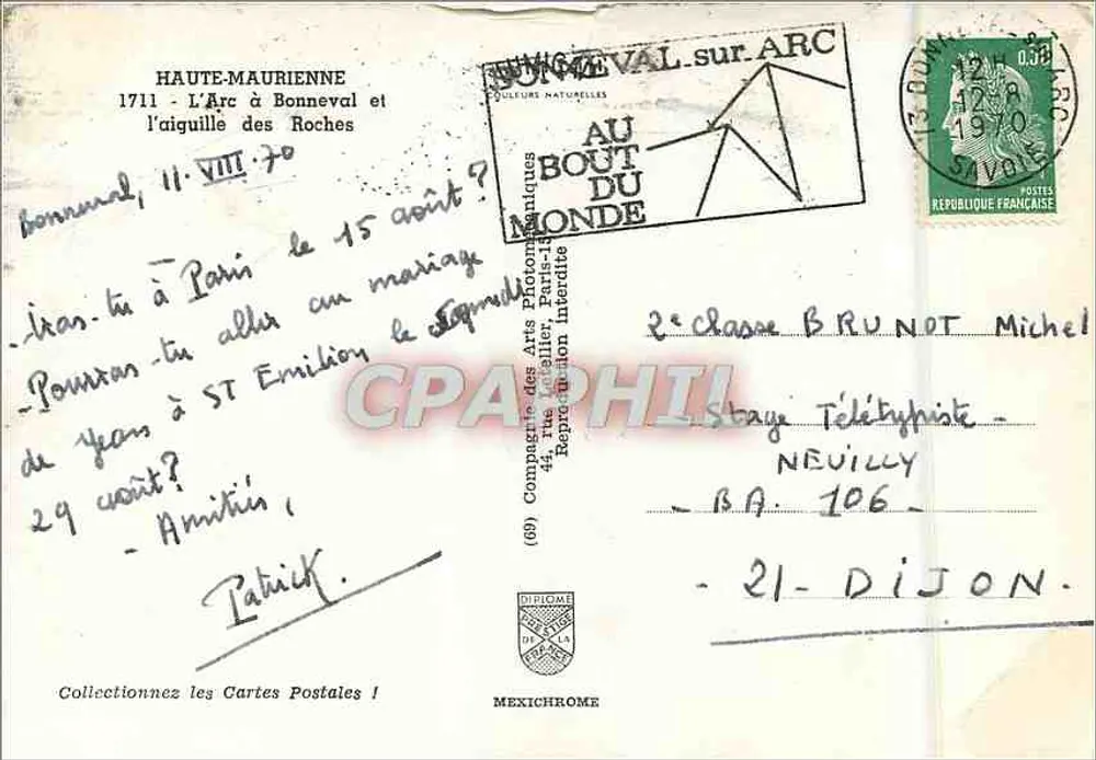 Die Nadel der Felsen — Haute-Maurienne — Verlag IRIS - Rückseite