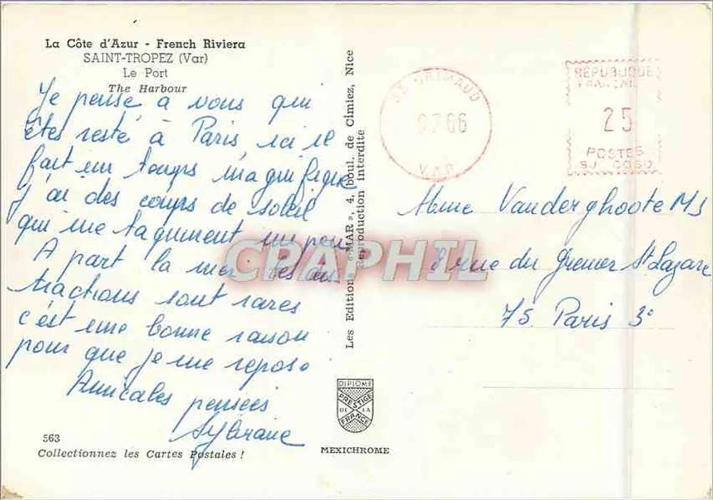 Saint-Tropez — O Porto — Les Éditions de MAR - Verso