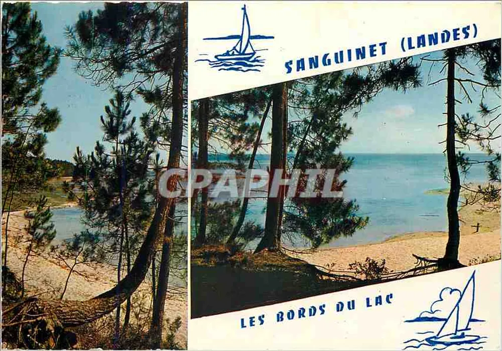 Sangquinet (Landes) — As Margens do Lago — Éditions Théâtre & Images - Frente