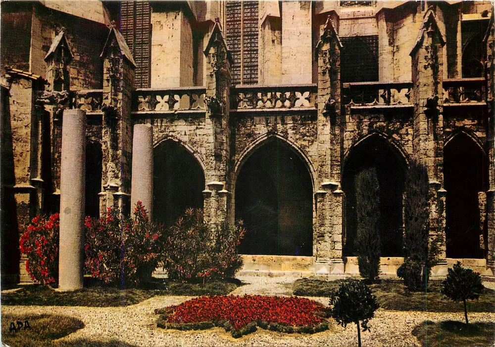 Catedral de San Justo — Detalle del Claustro — Société des cartes Postales PA-POUX - Anverso