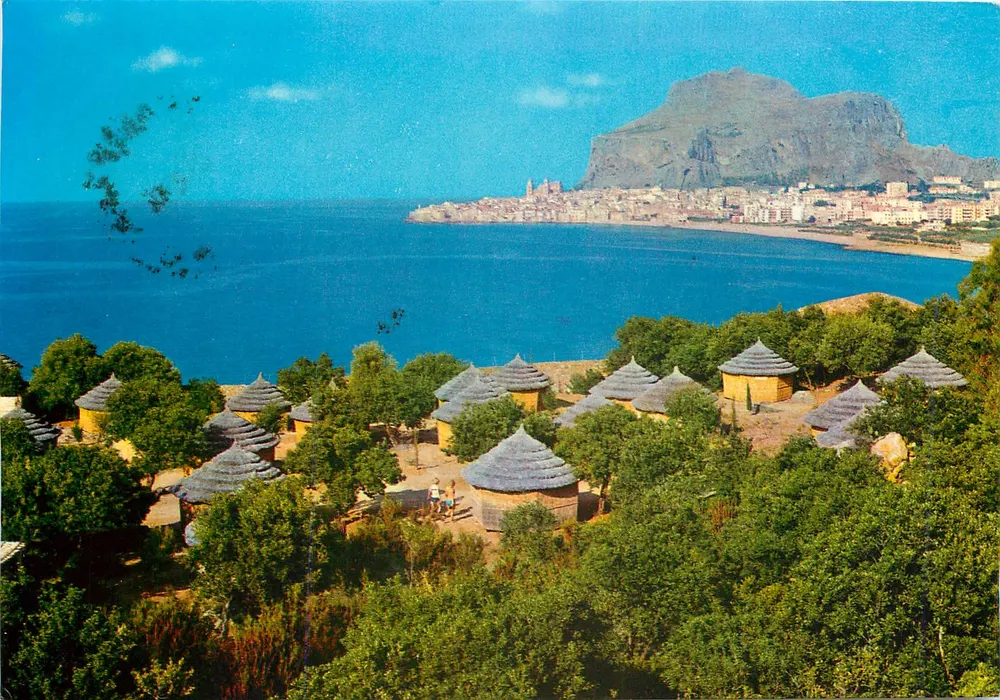 Cefalù — Allgemeiner Blick und Zauberort — Verlag V.R. Conca D'Oro - Vorderseite