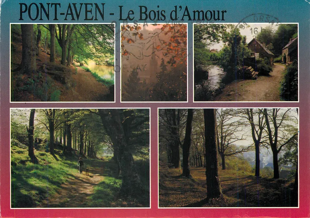 PONT-AVEN - O Bosque do Amor — Edições de Arte BOS, n° 94 - Frente
