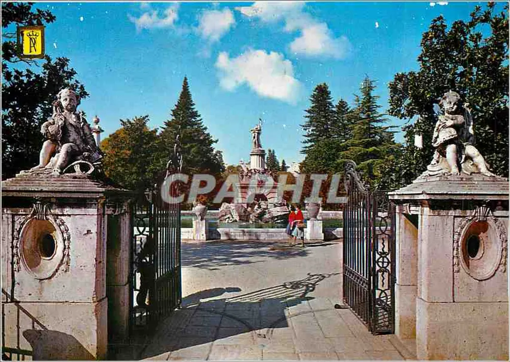 Aranjuez — Eingang zum Garten der Insel. Fontäne des Herkules — Editorial Príncipe de Asturias, N° 41 - Vorderseite