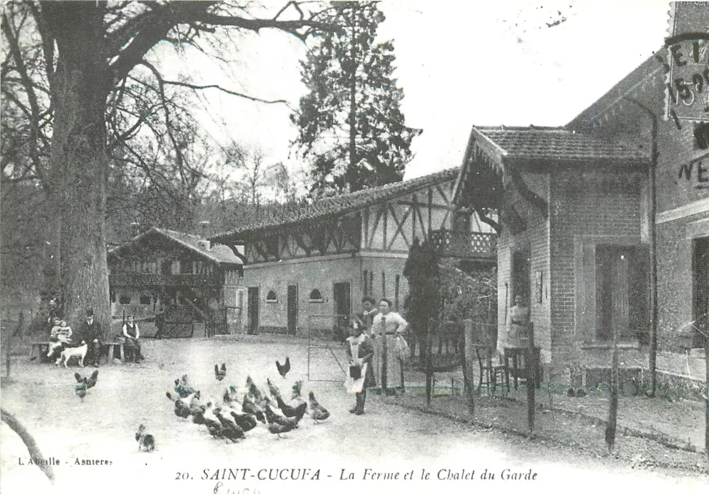 Saint-Cucufa - A Fazenda e o Chalet do Guarda - Frente