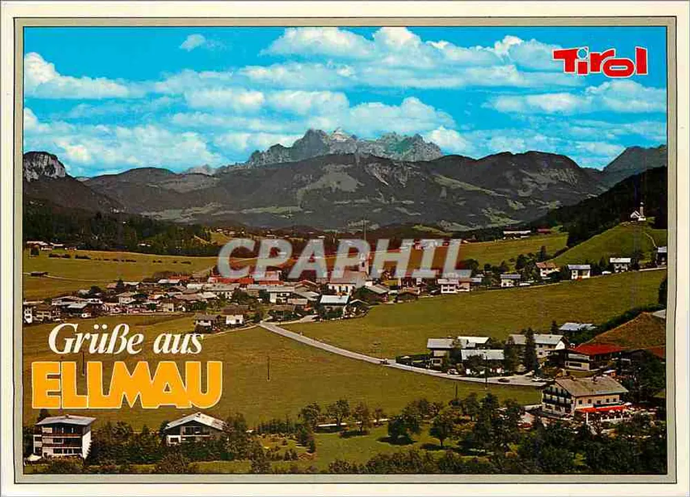 Ellmau — vista do Sportcenter — Jöchler KG - Frente