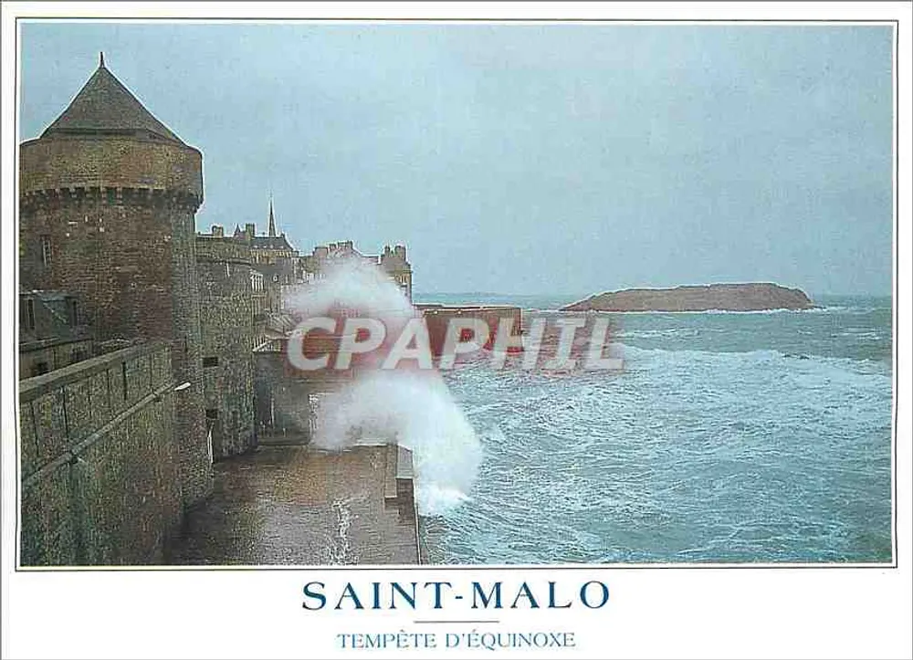 Saint-Malo — Burza równonocna — Wydawnictwo Sztuki z Lorient - Awers