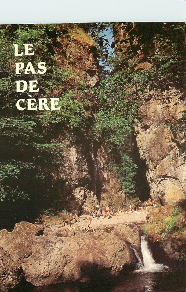 El Paso de Cère — Gorges de la Cère — Ediciones Levalllois - Anverso