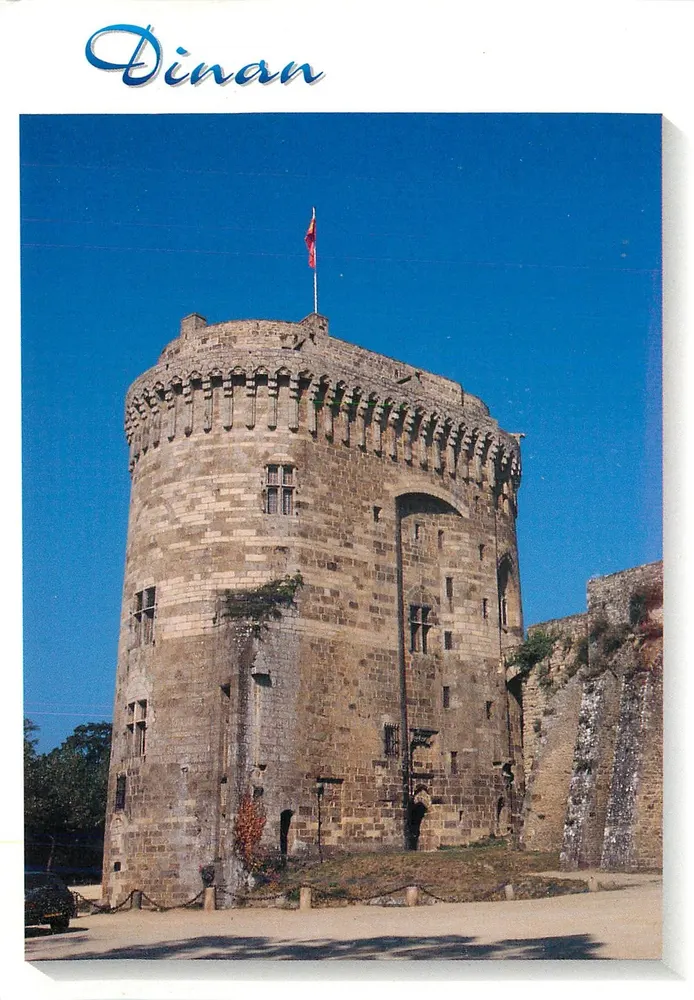 Dinan — Torre do Donjon — Edições Dubray - Frente