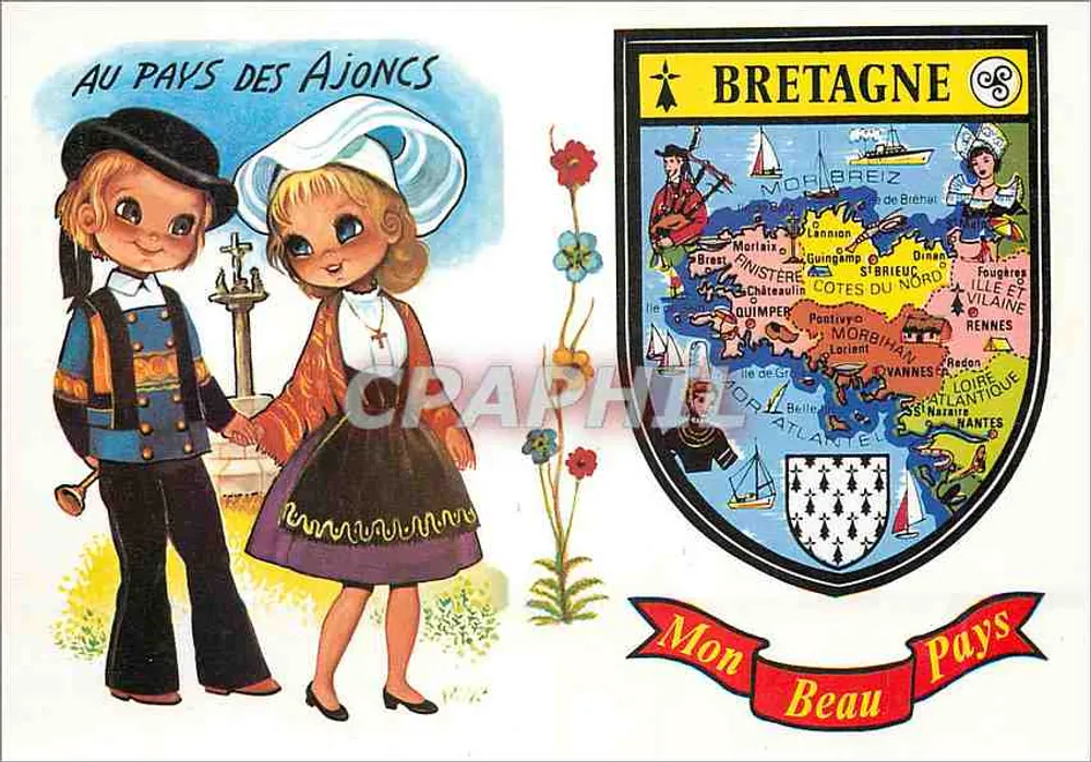 No país dos Ajoncs — Bretanha — Les Éditions Vincennes - Frente
