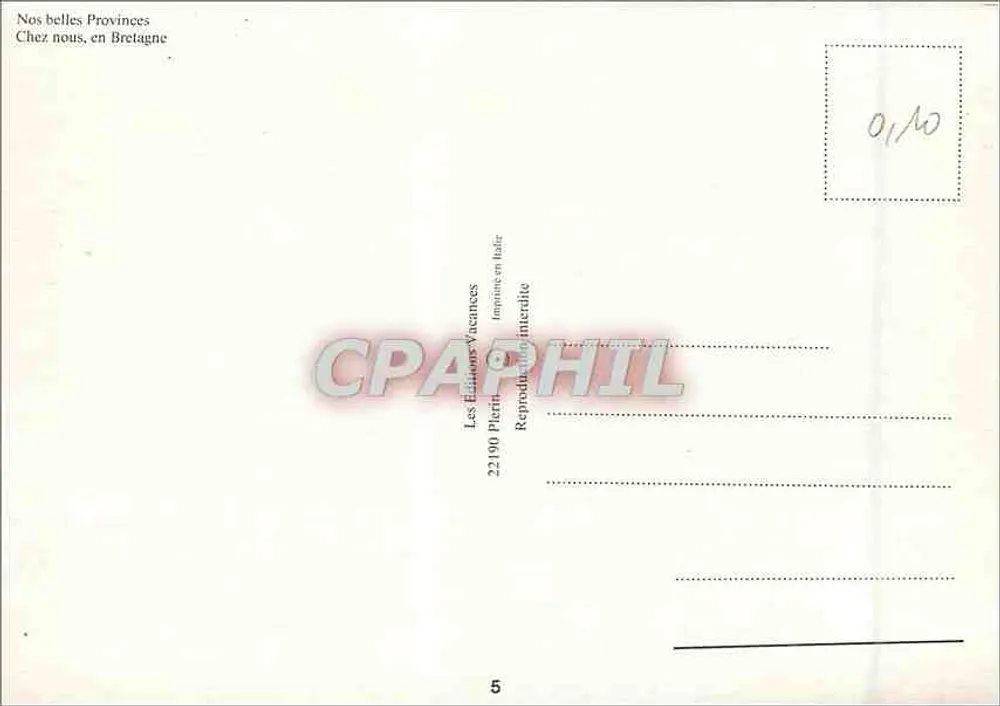 No país dos Ajoncs — Bretanha — Les Éditions Vincennes - Verso
