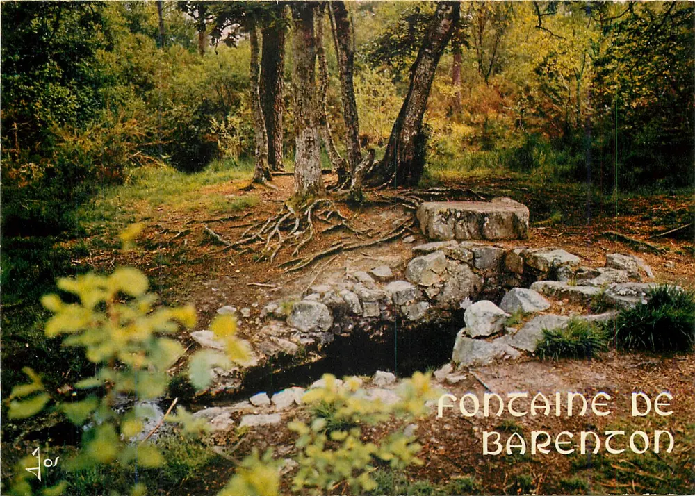 Fontaine de Barenton — Bretagne — Edições de Arte Jos - Frente
