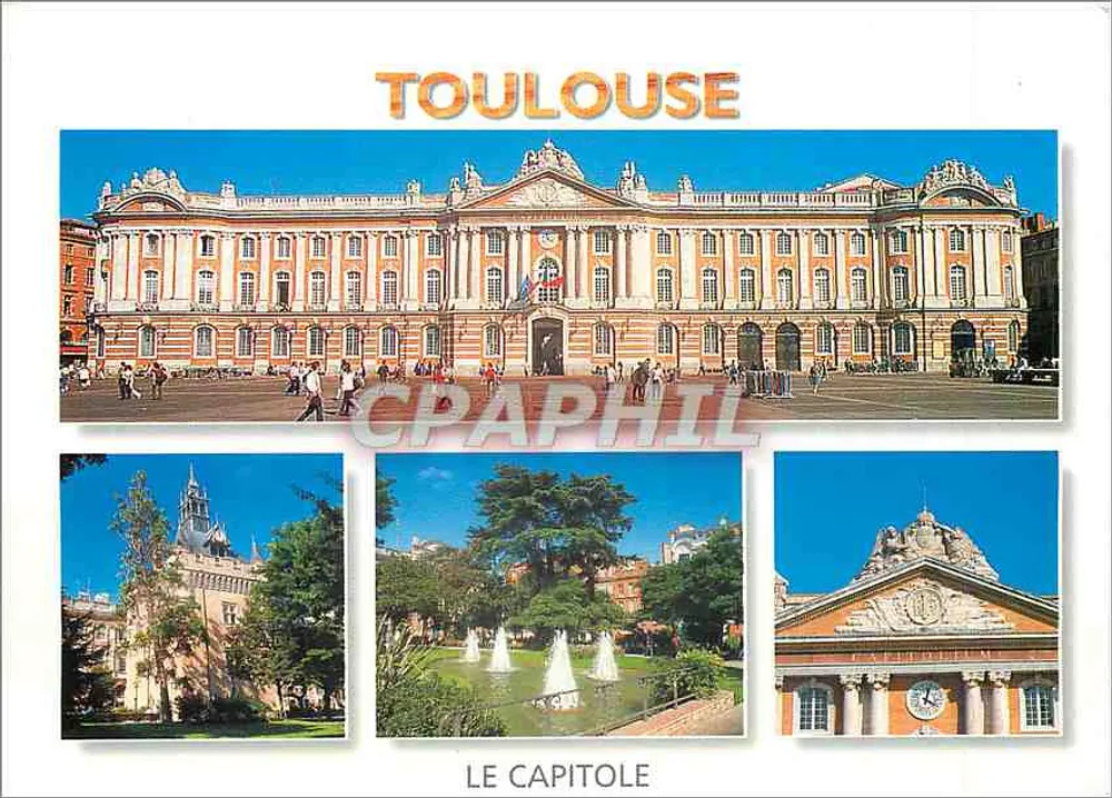 Toulouse — O Capitólio — Éditions Mâcon - Frente