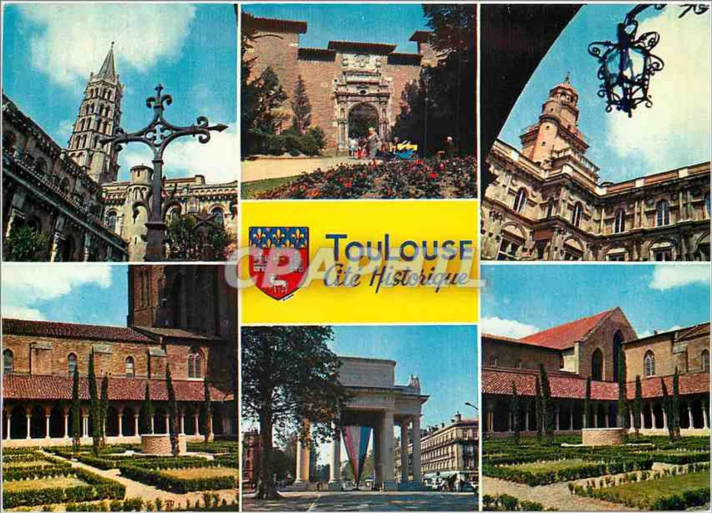 Toulouse — Cidade Histórica — Editor Laribou, n° 75 - Frente