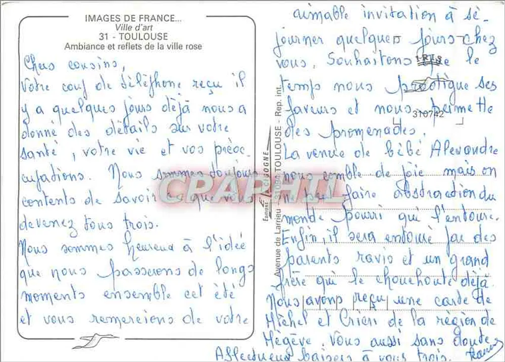 Toulouse — Atmosfera i odbicia miasta różowego — Wydawca Toulouse - Rewers