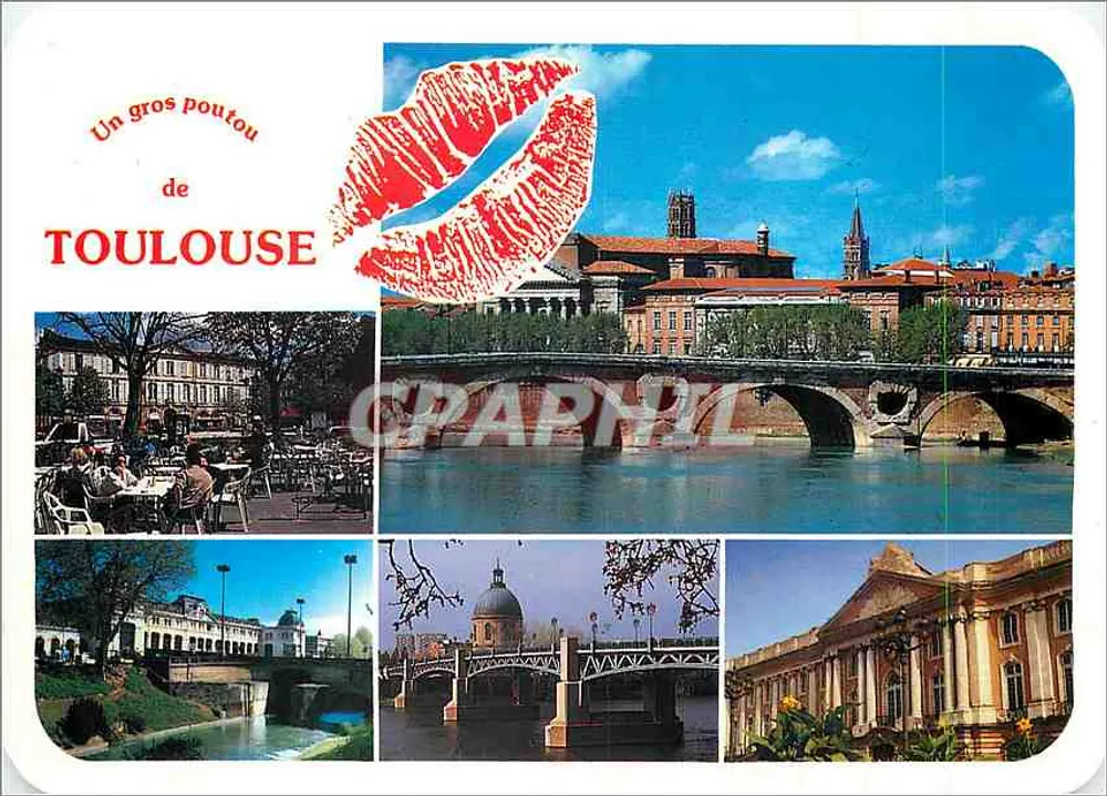 Toulouse — Um grande beijo de Toulouse - Frente