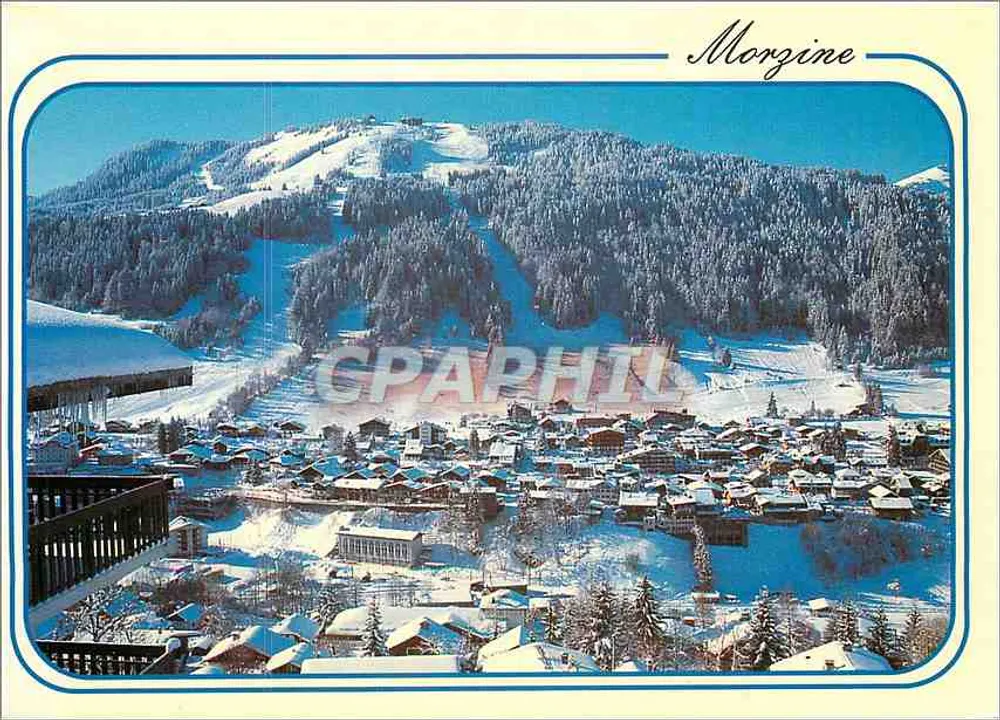 Morzine — Vue générale et le Pleney — Editions Révalp - Recto