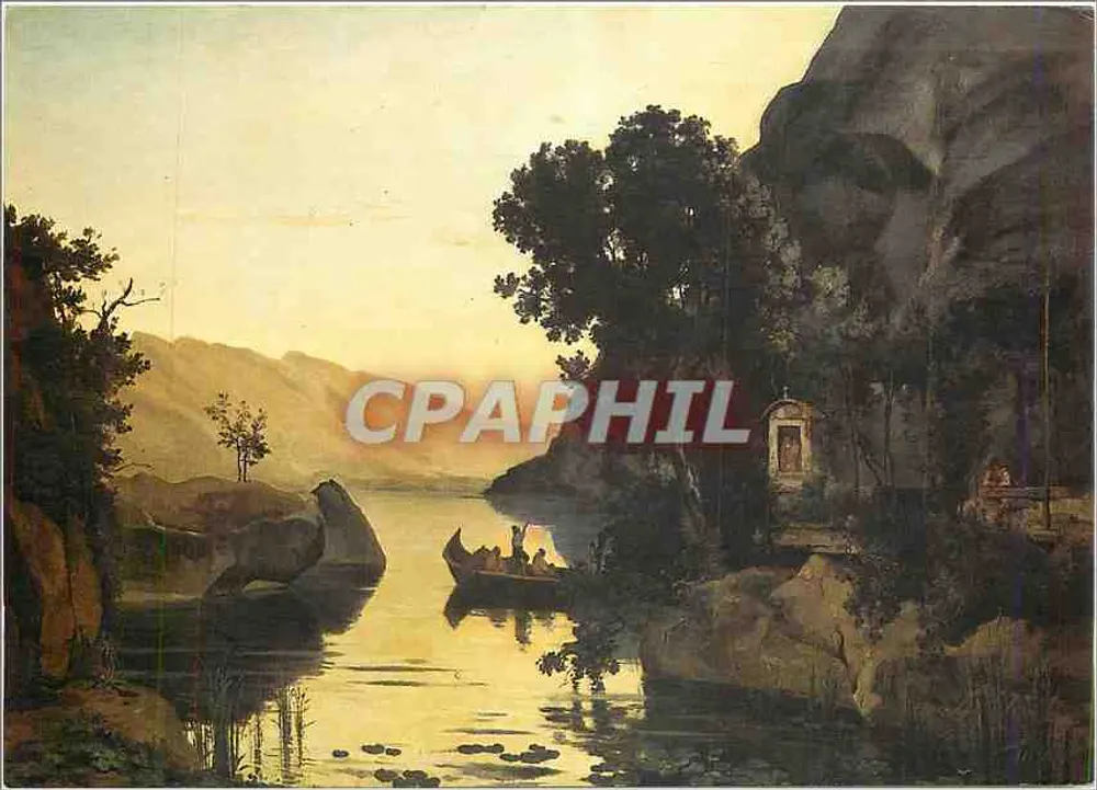Paesaggio vicino a Riva sul Lago di Garda — 1835 — Joachim Blaul, Gauting - Recto
