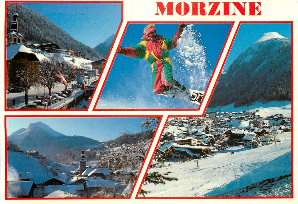 Morzine — estação de esqui — Éditions Révalp - Frente