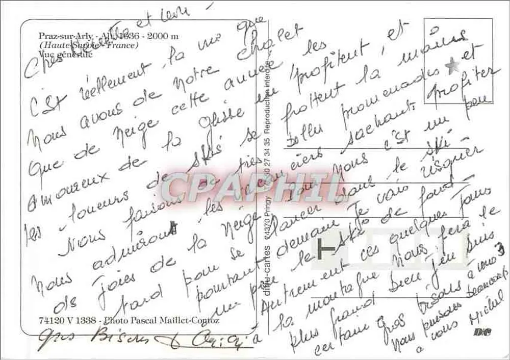 प्राज़-सर-अर्ली — सामान्य दृश्य — फोटो पास्कल मैलिए-कोप्टोज़ - पीछे