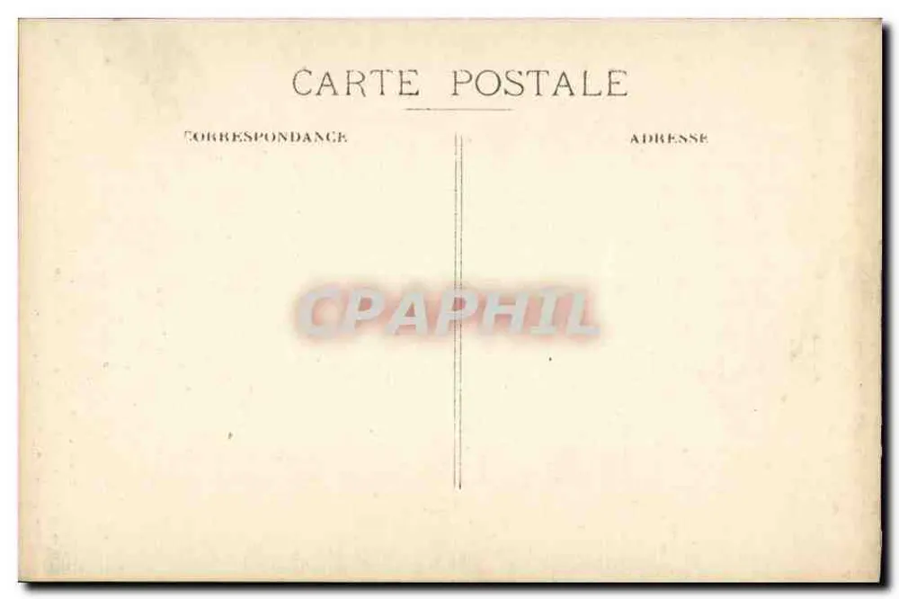 Avallon (Yonne) — Eines der Portale der Kirche Saint-Lazare — Sammlung J. D., in Sers - Rückseite
